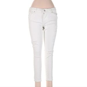 Levi's 711 Skinny Leg Jeans - Low Rise, White